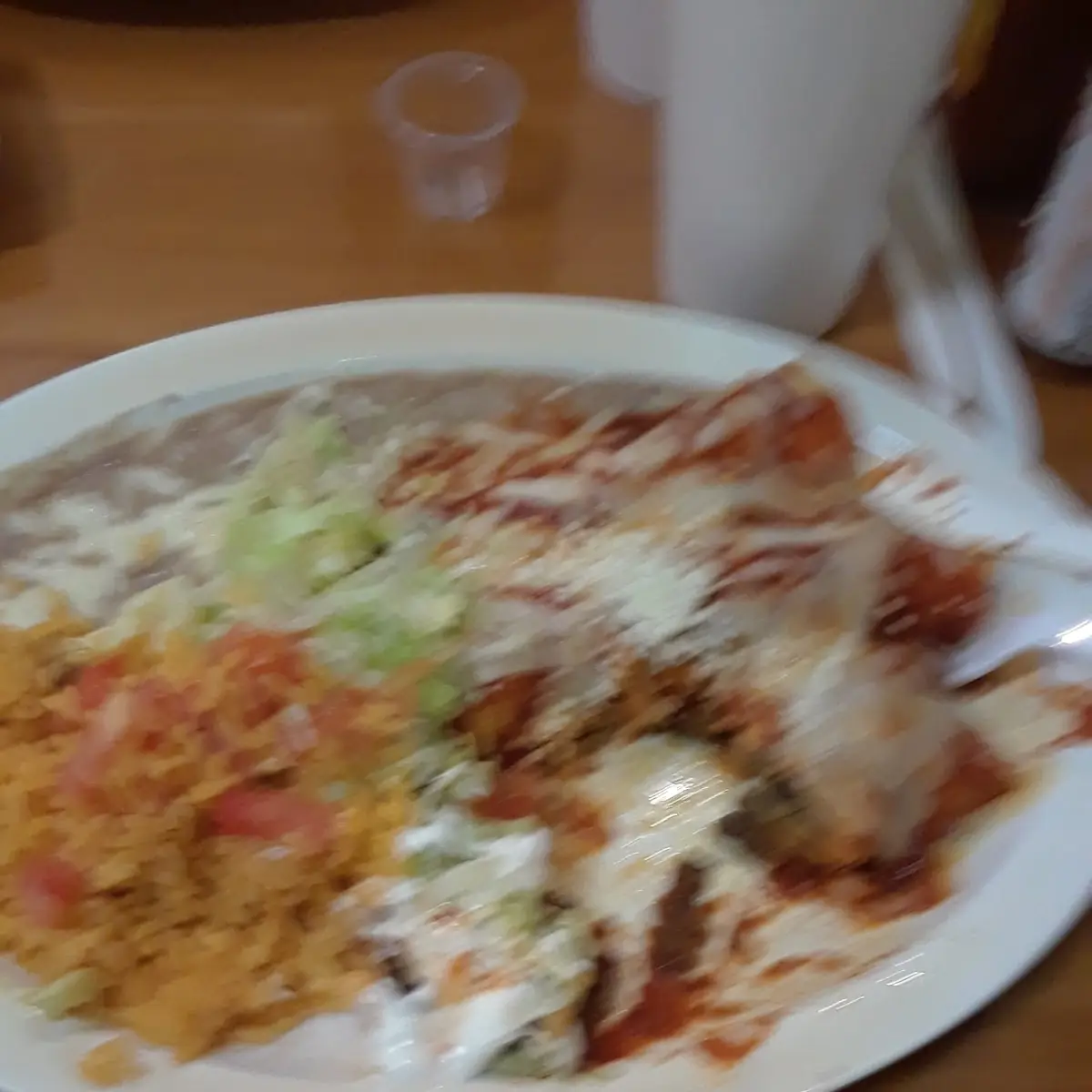Burritos and Refried Beans
