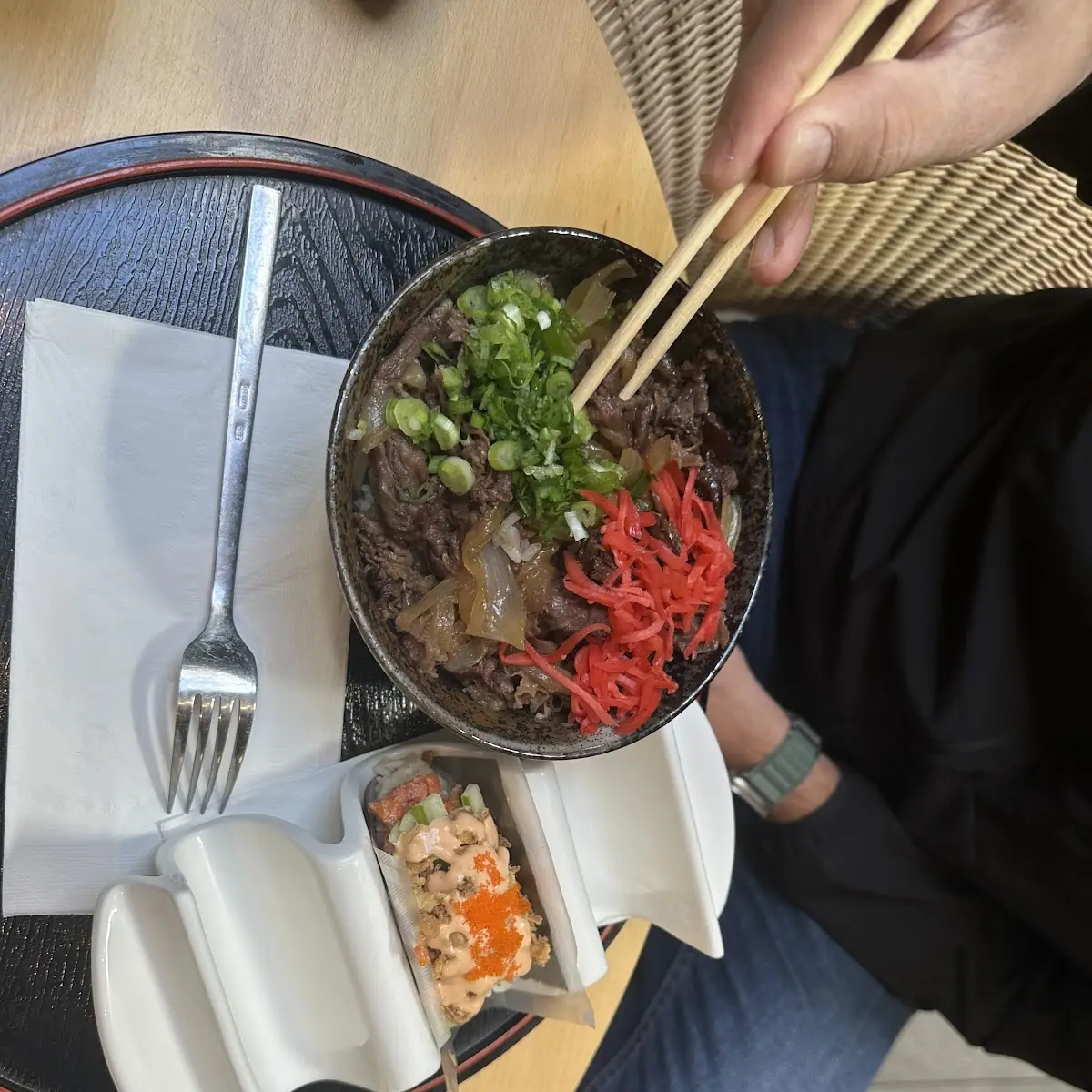 Rice Bowl and Hand Roll