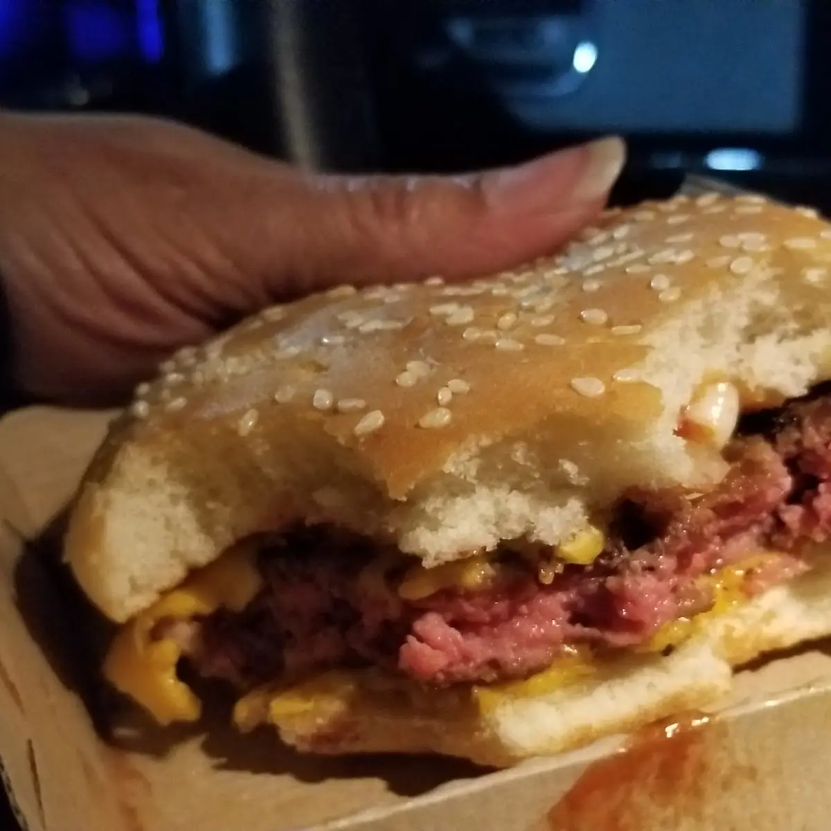 Raw Quarter Pounder