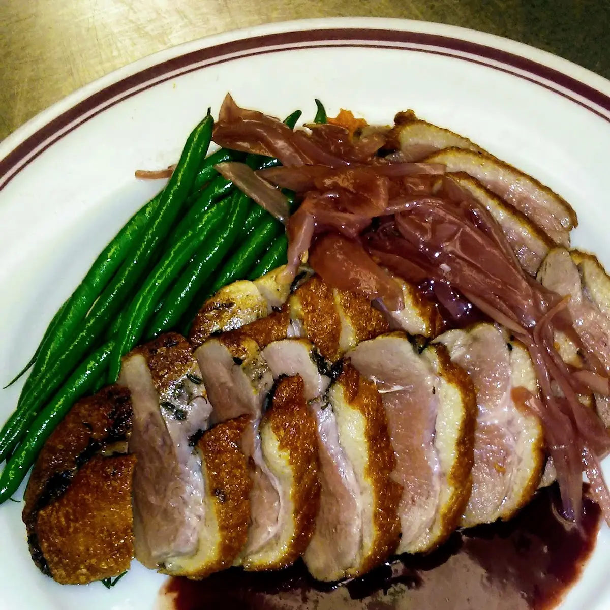 Confit Duck Breast a La Orange