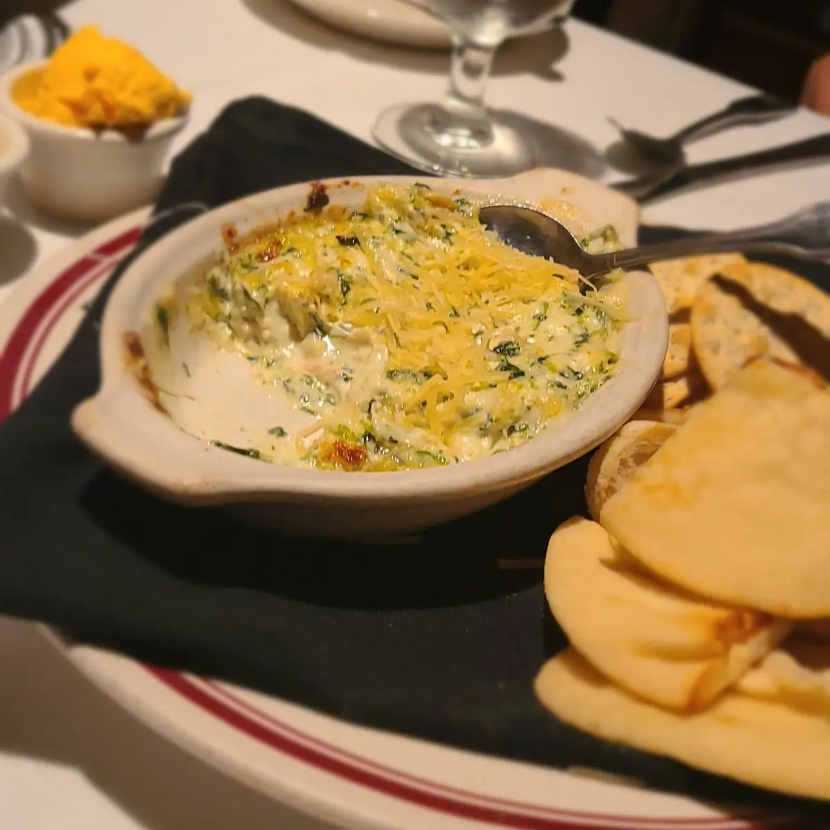 Spinach Artichoke and Crab Dip