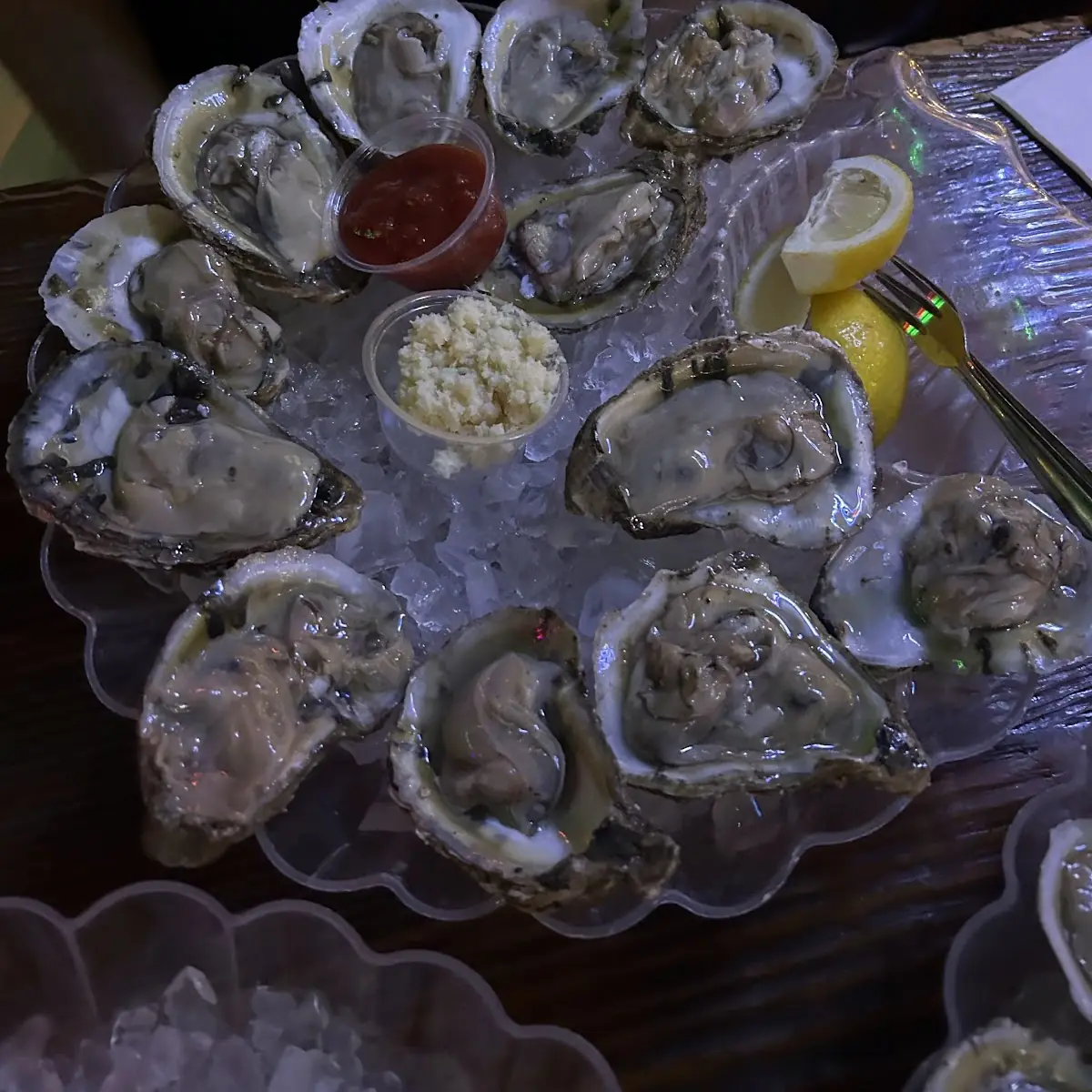Raw Oysters on the Half Shell