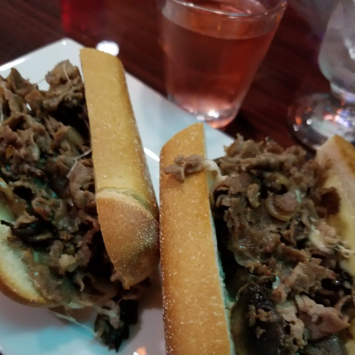 Mushroom Cheese Steak