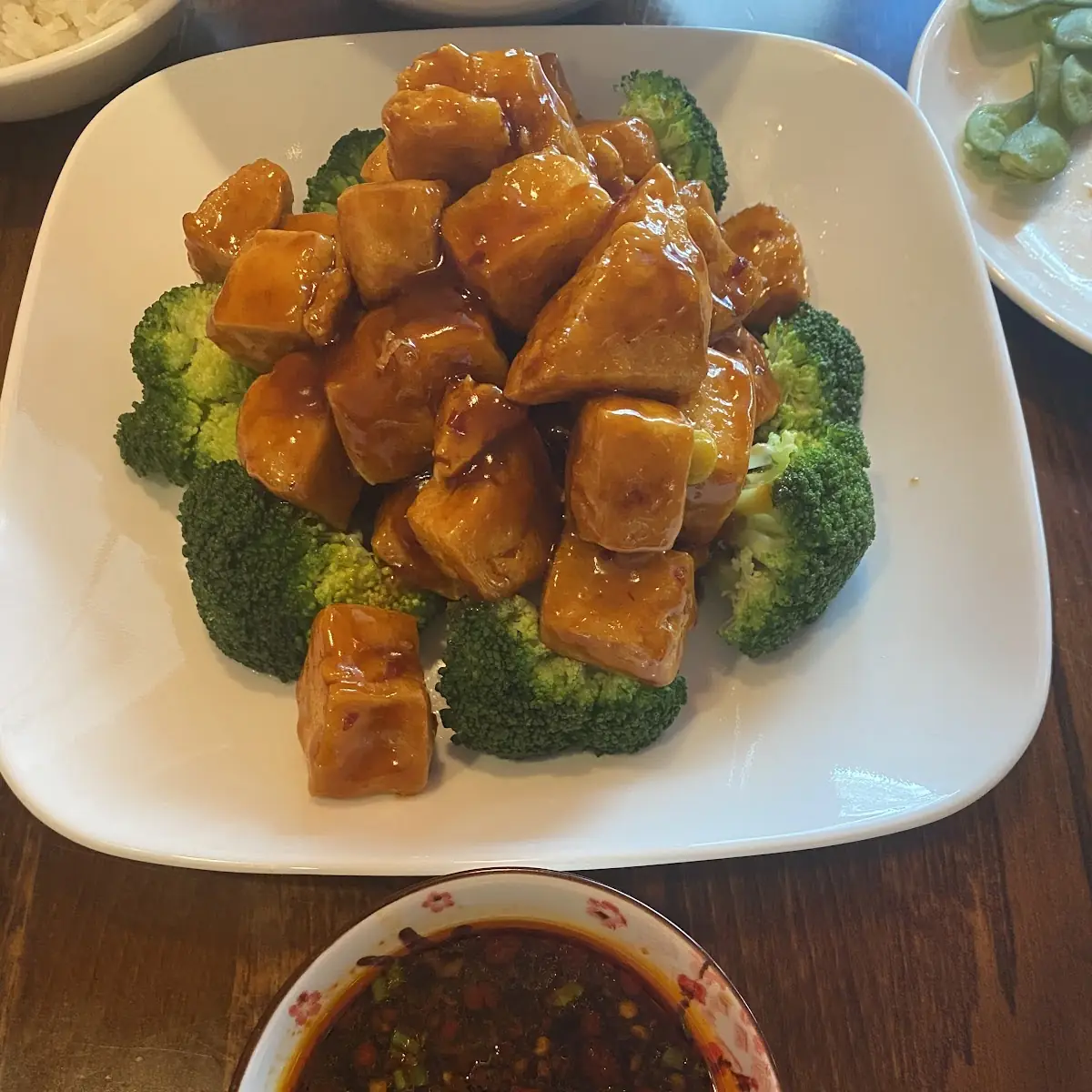 Broccoli w Hot Garlic Sauce