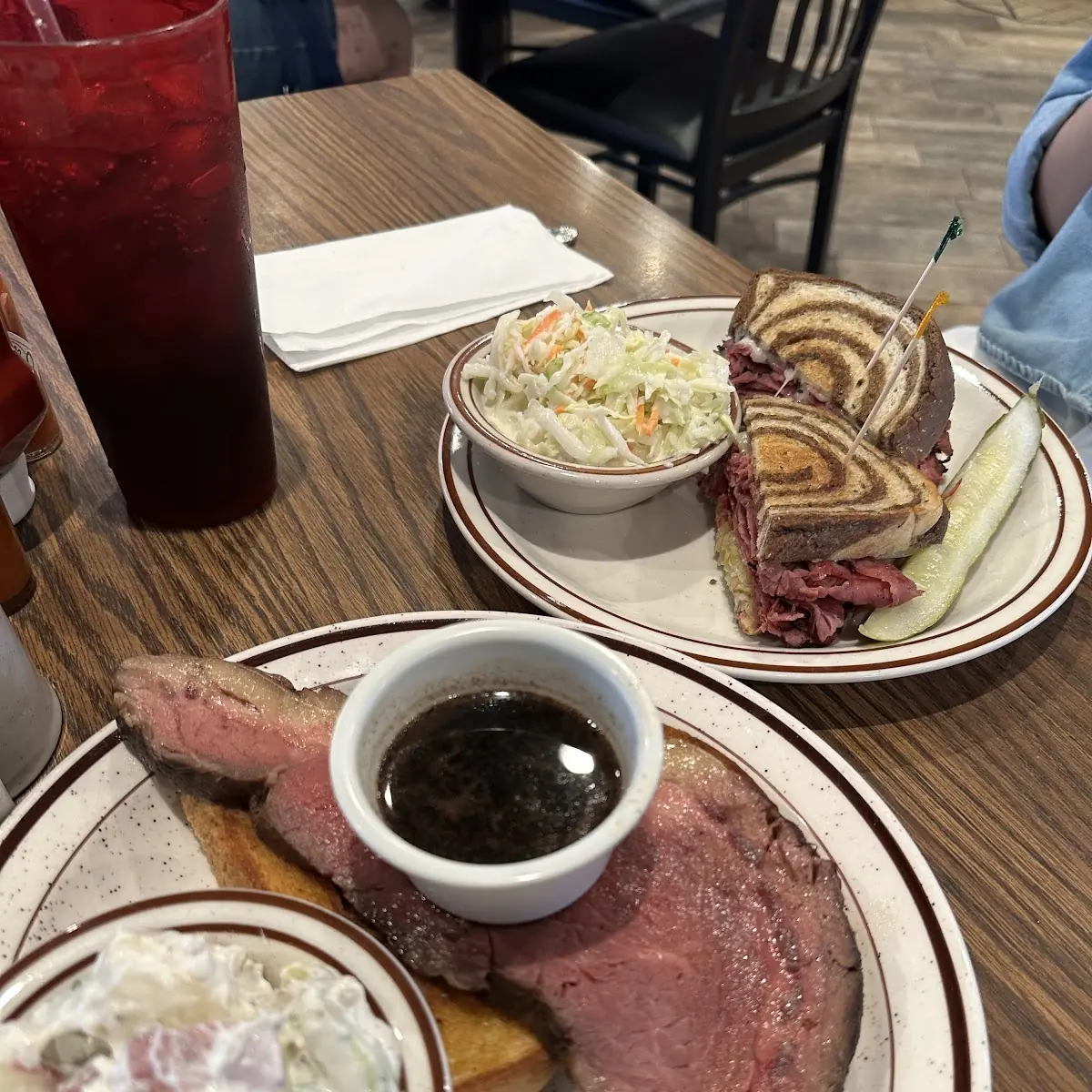 Open-Faced Prime Rib Sandwich