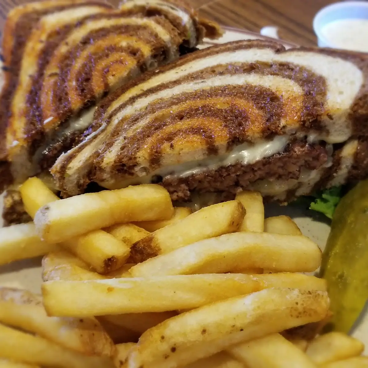 Patty Melt on Rye