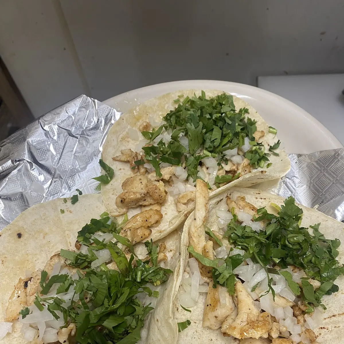 Tacos Pollo Asado