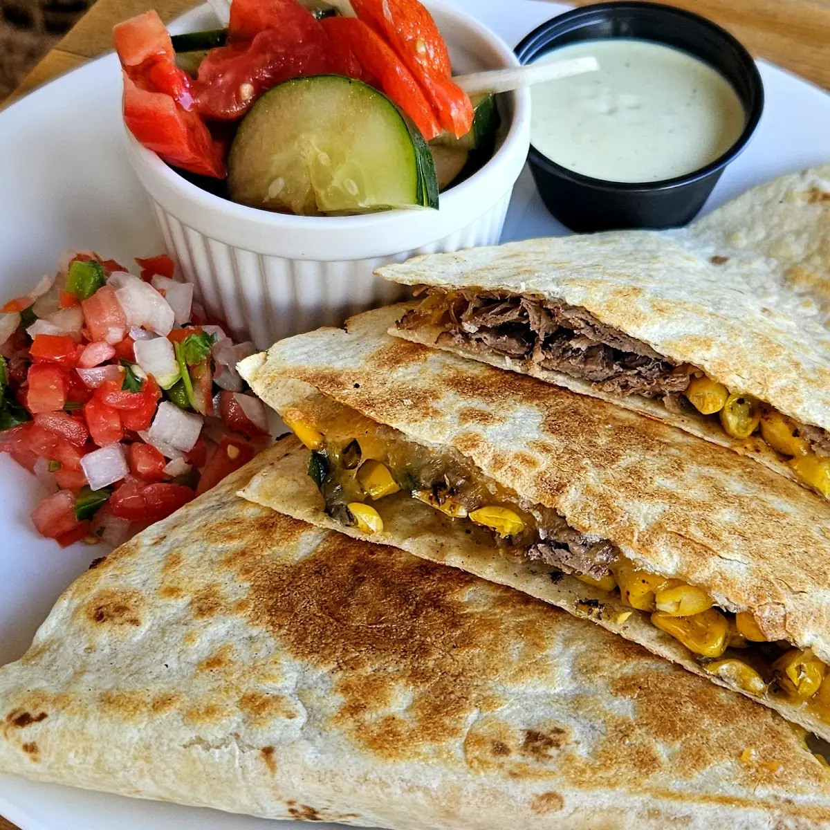 Fire Roasted Quesadilla