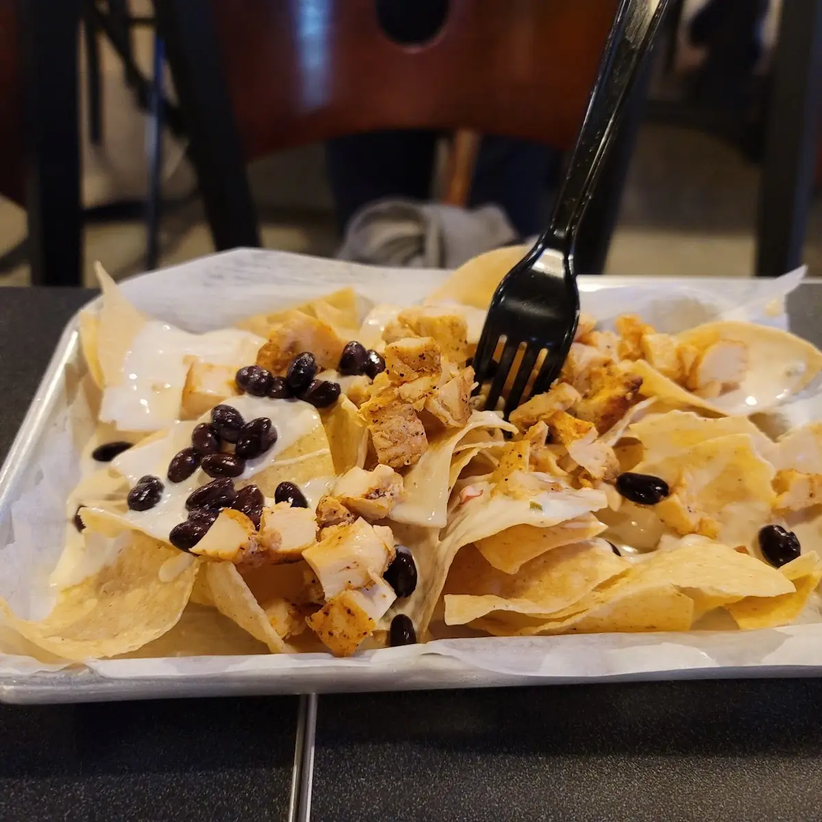 Grilled Chicken Nachos