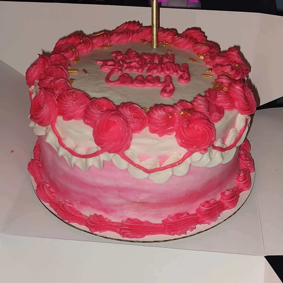 Almond Birthday Cake