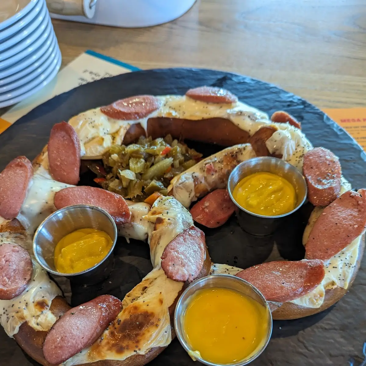 Chicago Dog Pretzel