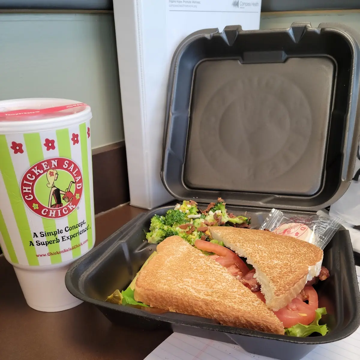 Chicken Salad blt Sandwich
