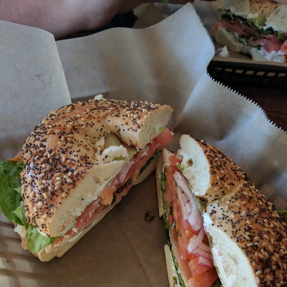 Lox and Bagel Sandwich