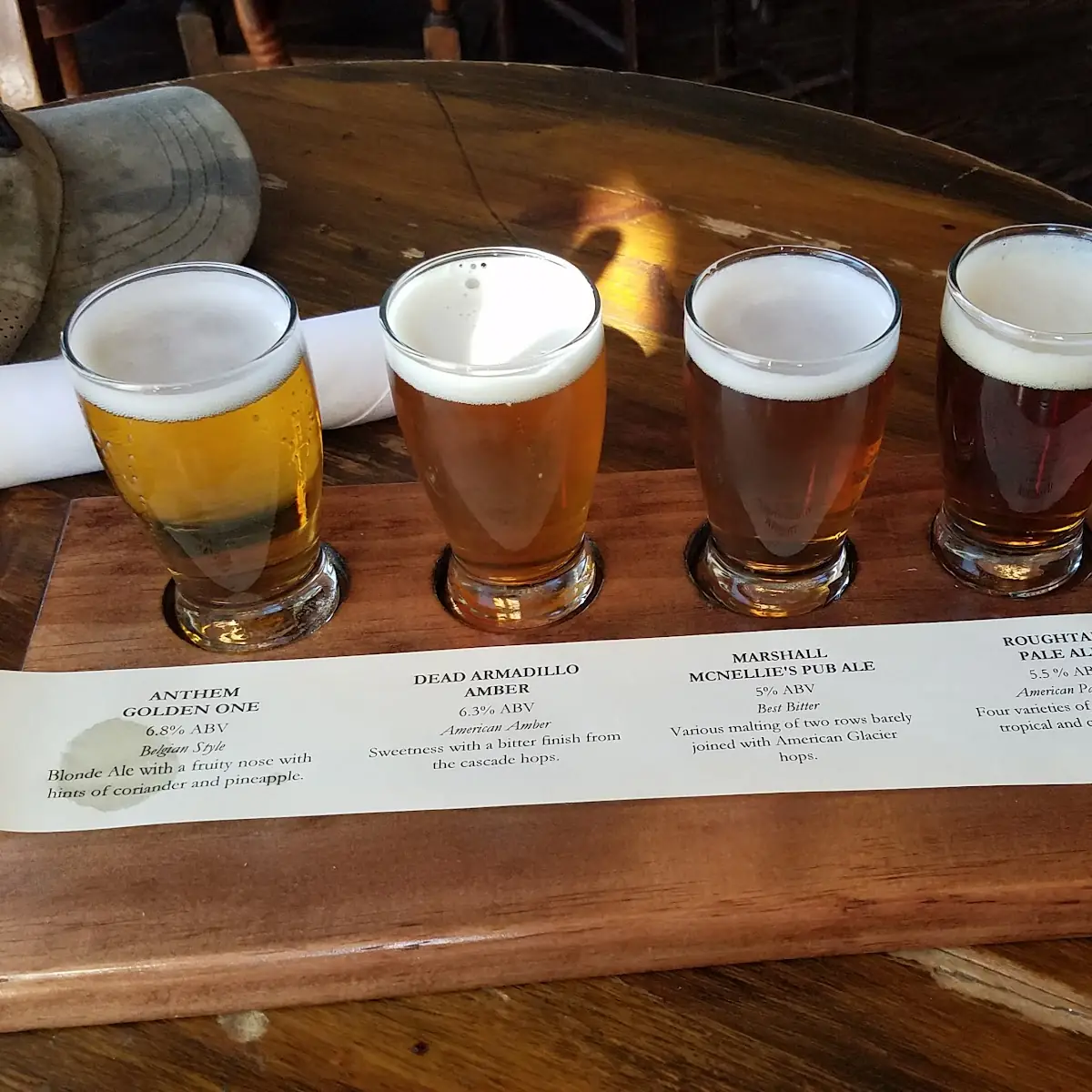 Oklahoma Beer Flight