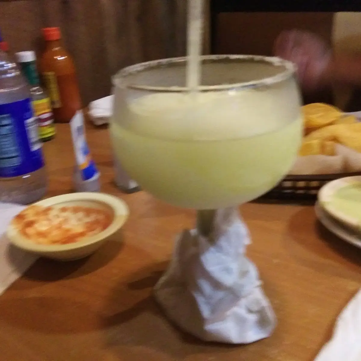 Frozen Margarita and Hot Sauces