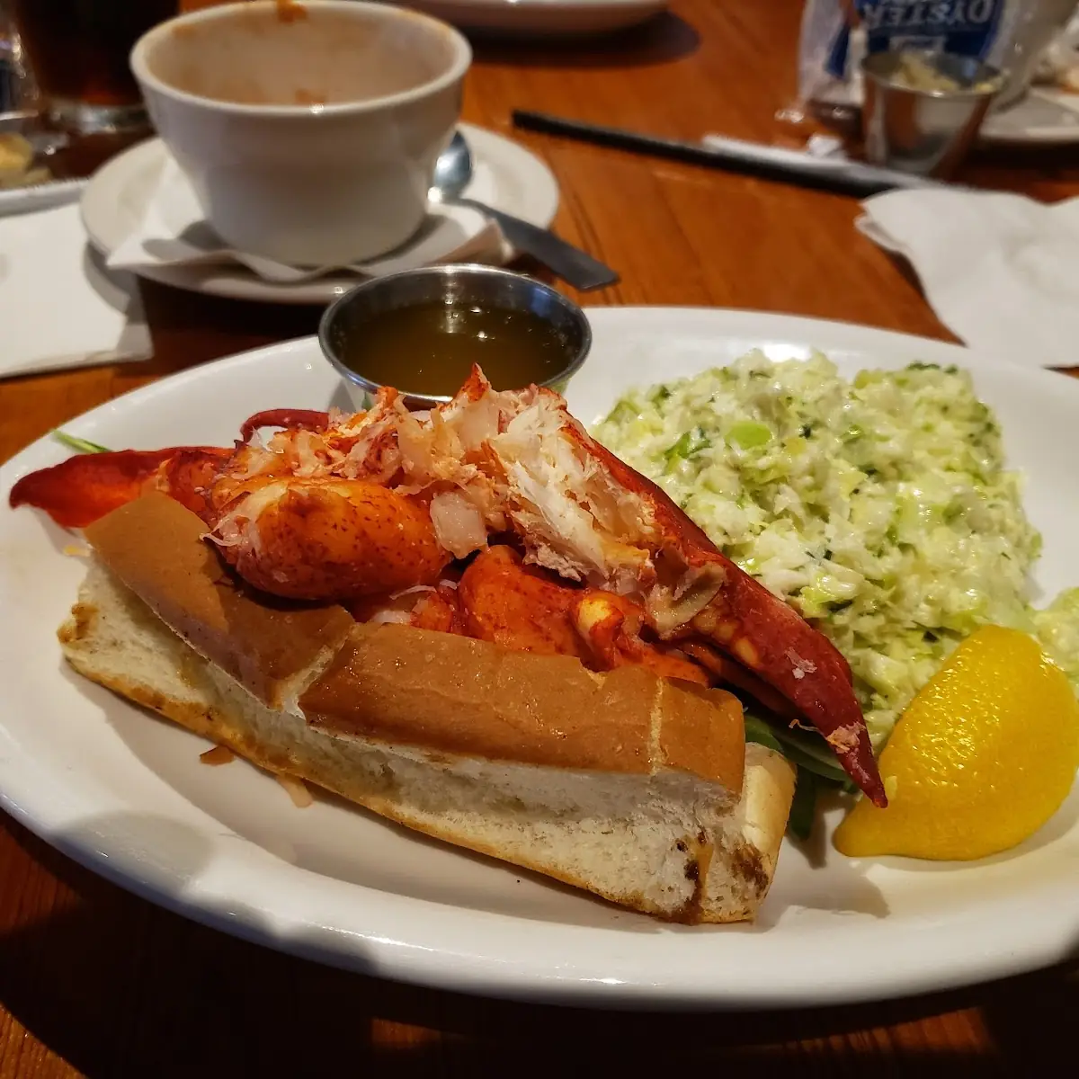 Lobster Roll with Hand Cut Fries