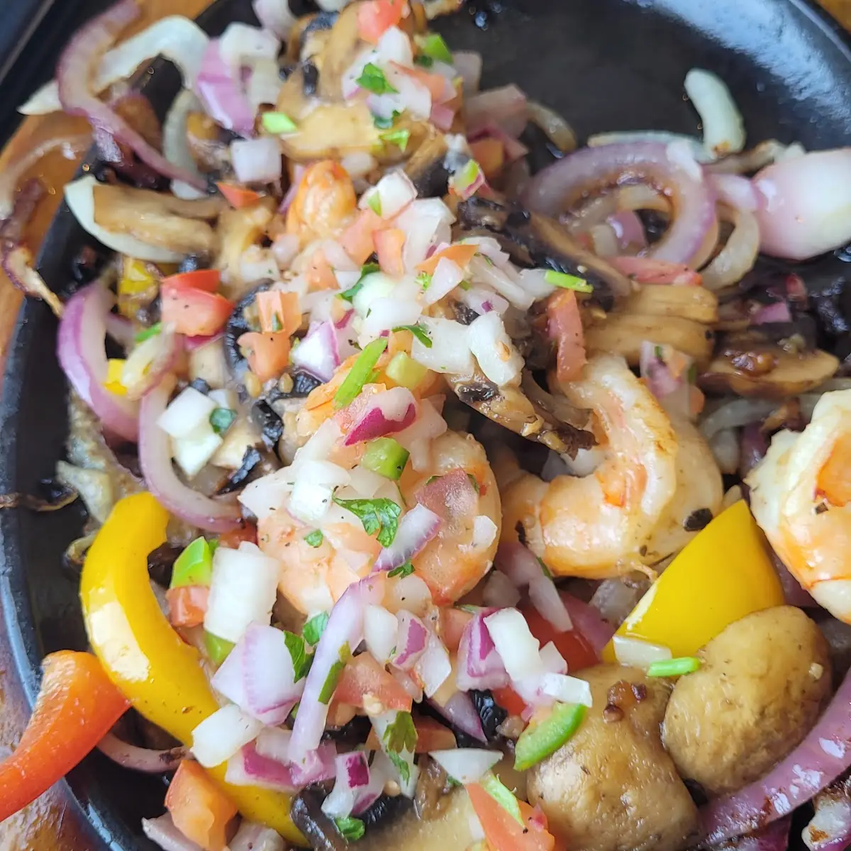 Shrimp Fajitas