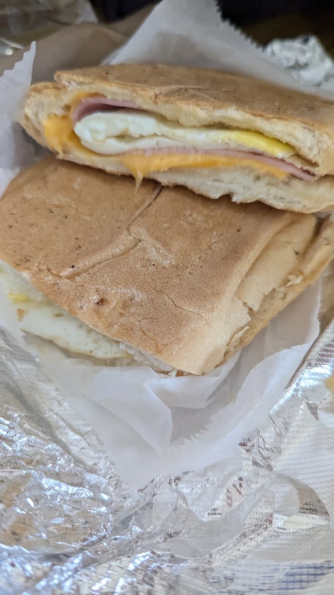 Ham Egg and Cheese