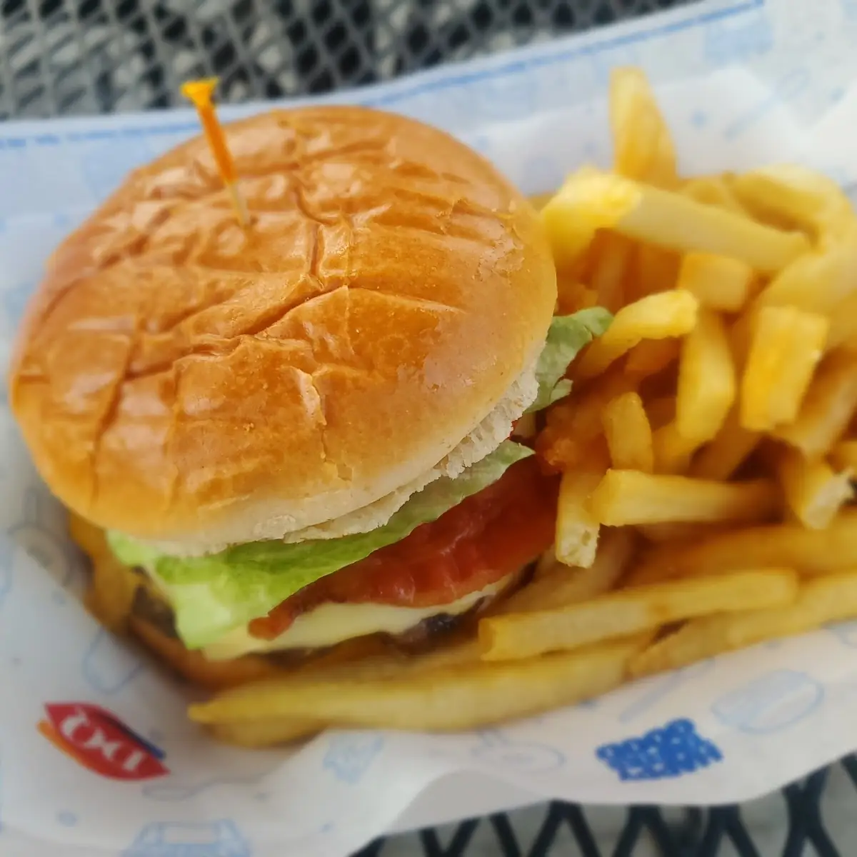 Double Cheeseburger Combo Sandwich