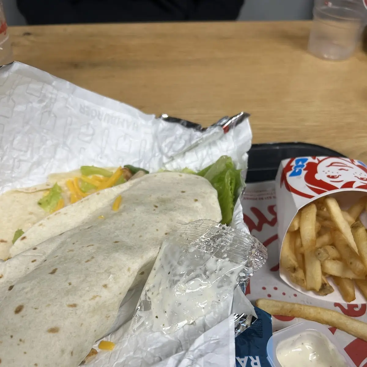 Grilled Chicken Wrap Combo
