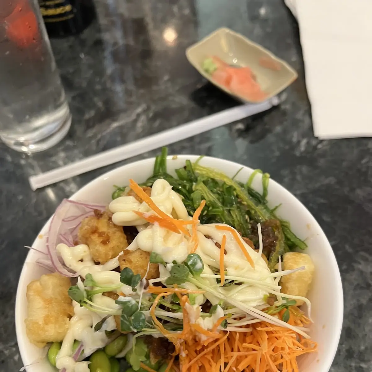 Tofu Poke Bowl