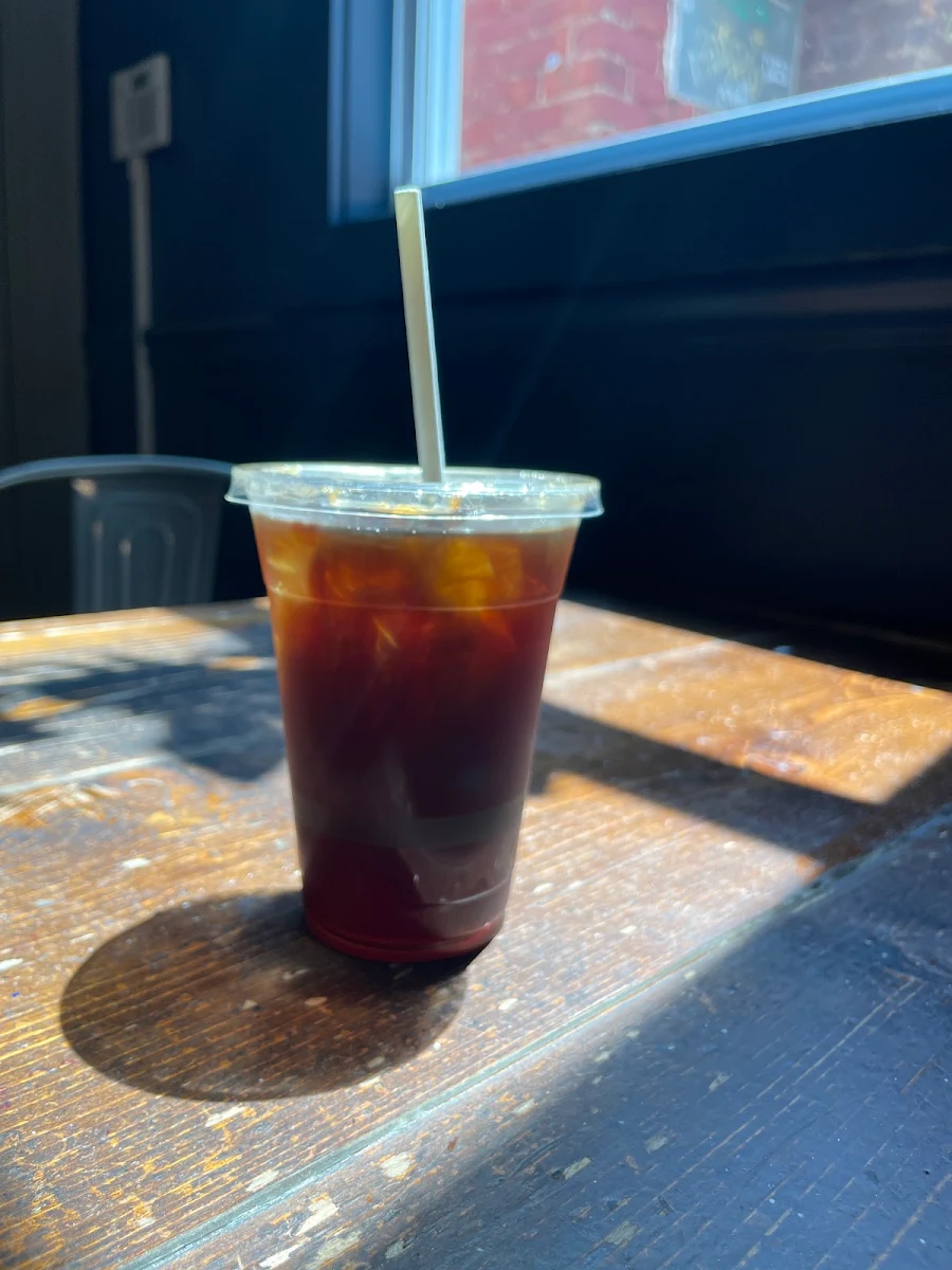 Iced Coffee in Plastic Cup