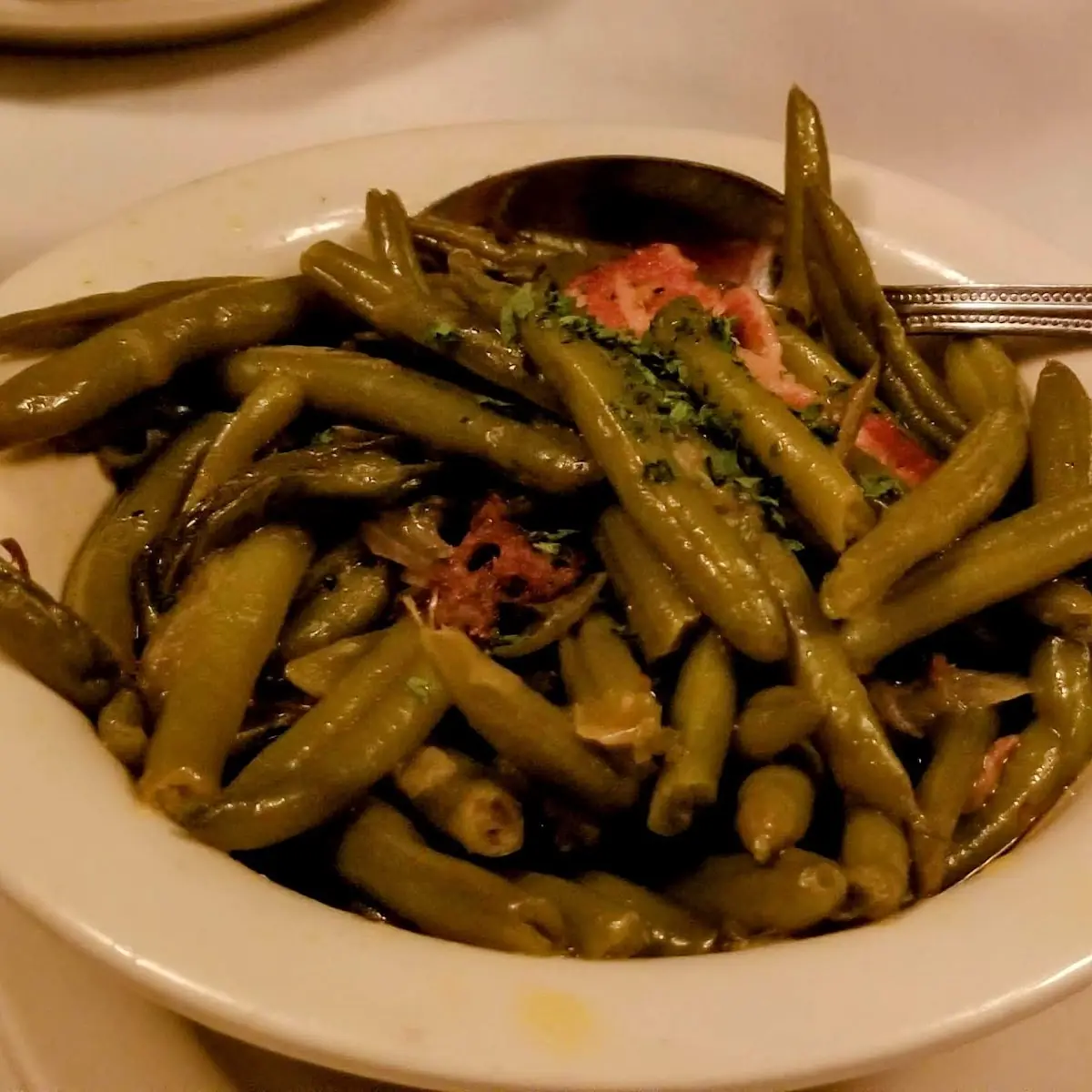 Southern Cooked Green Beans with Ham Hock