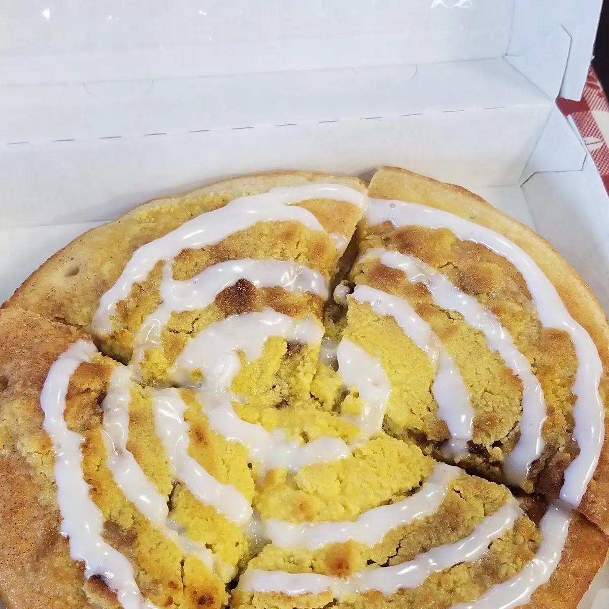 Mini Streusel Dessert Pizza