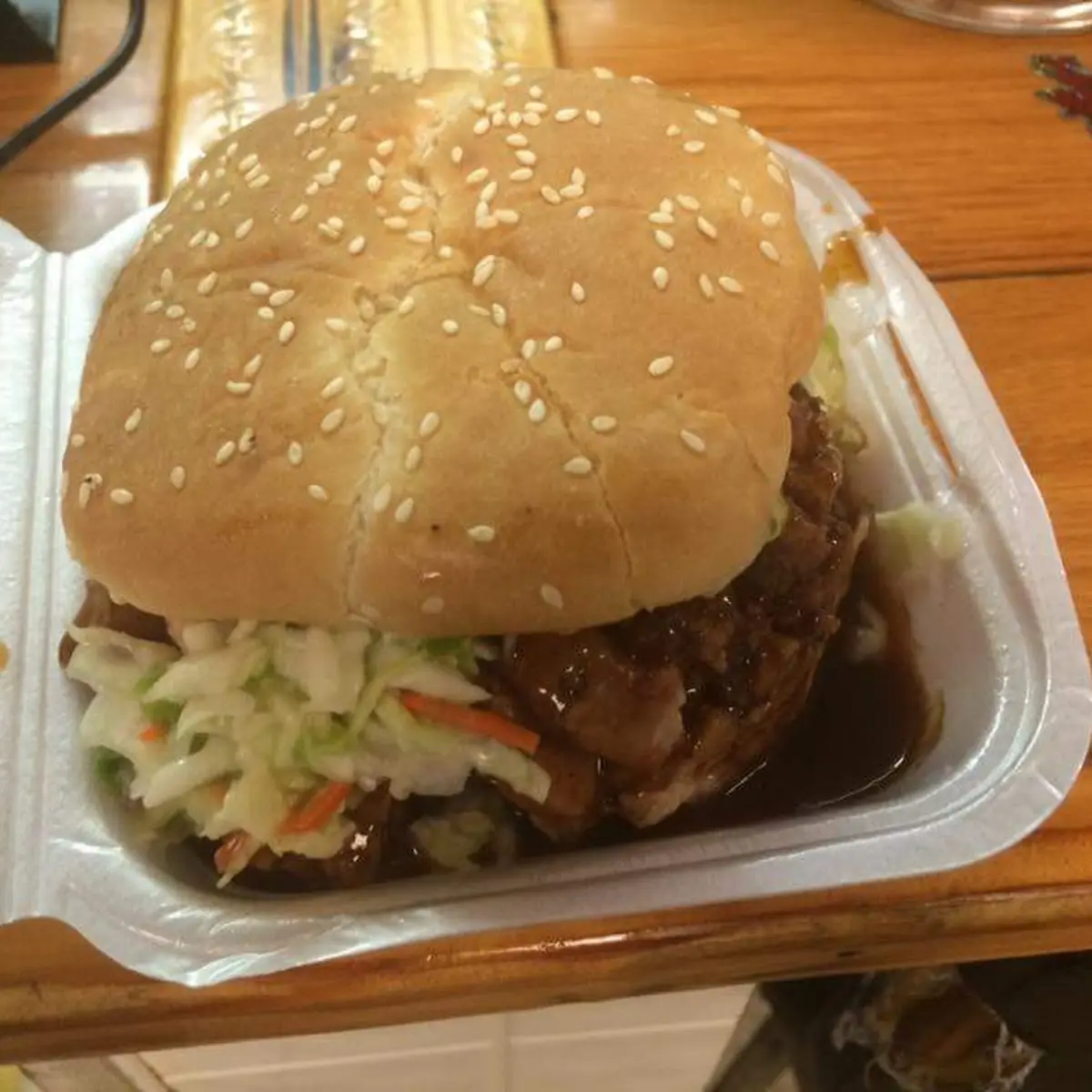 Large Pork Sandwich