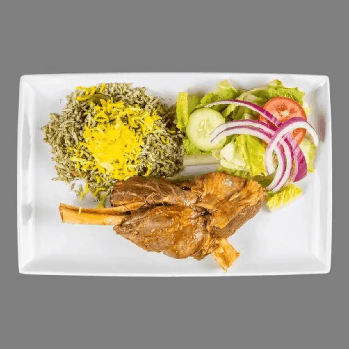 Baghala Polo Lamb Shank