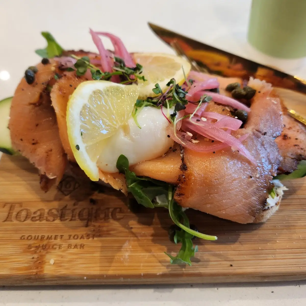Spicy Ahi Tuna Toast