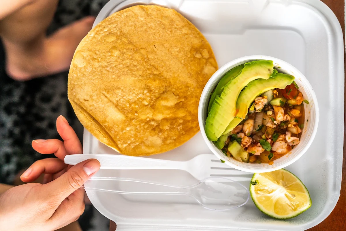 Ceviche Tostada