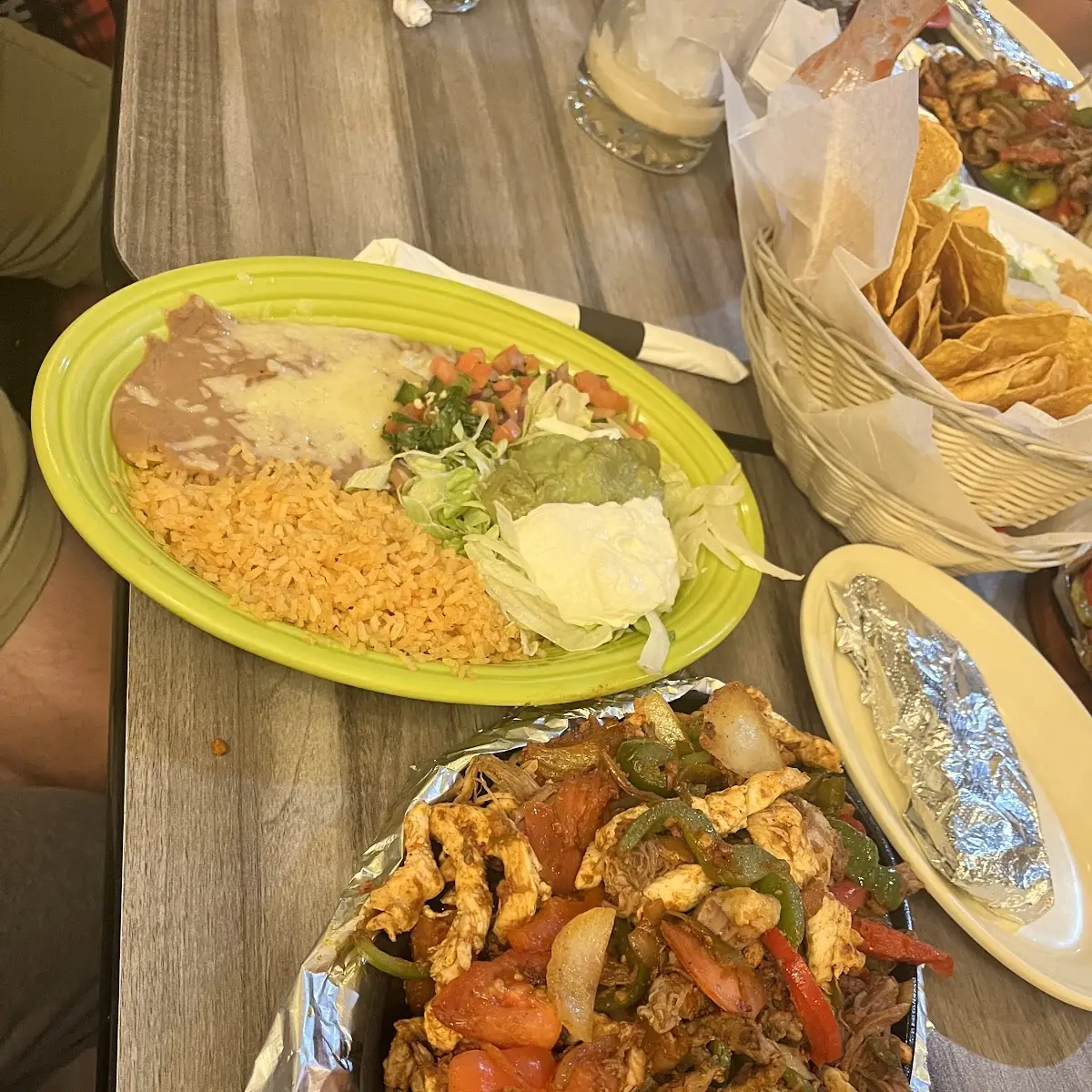 Steak or Chicken Fajitas
