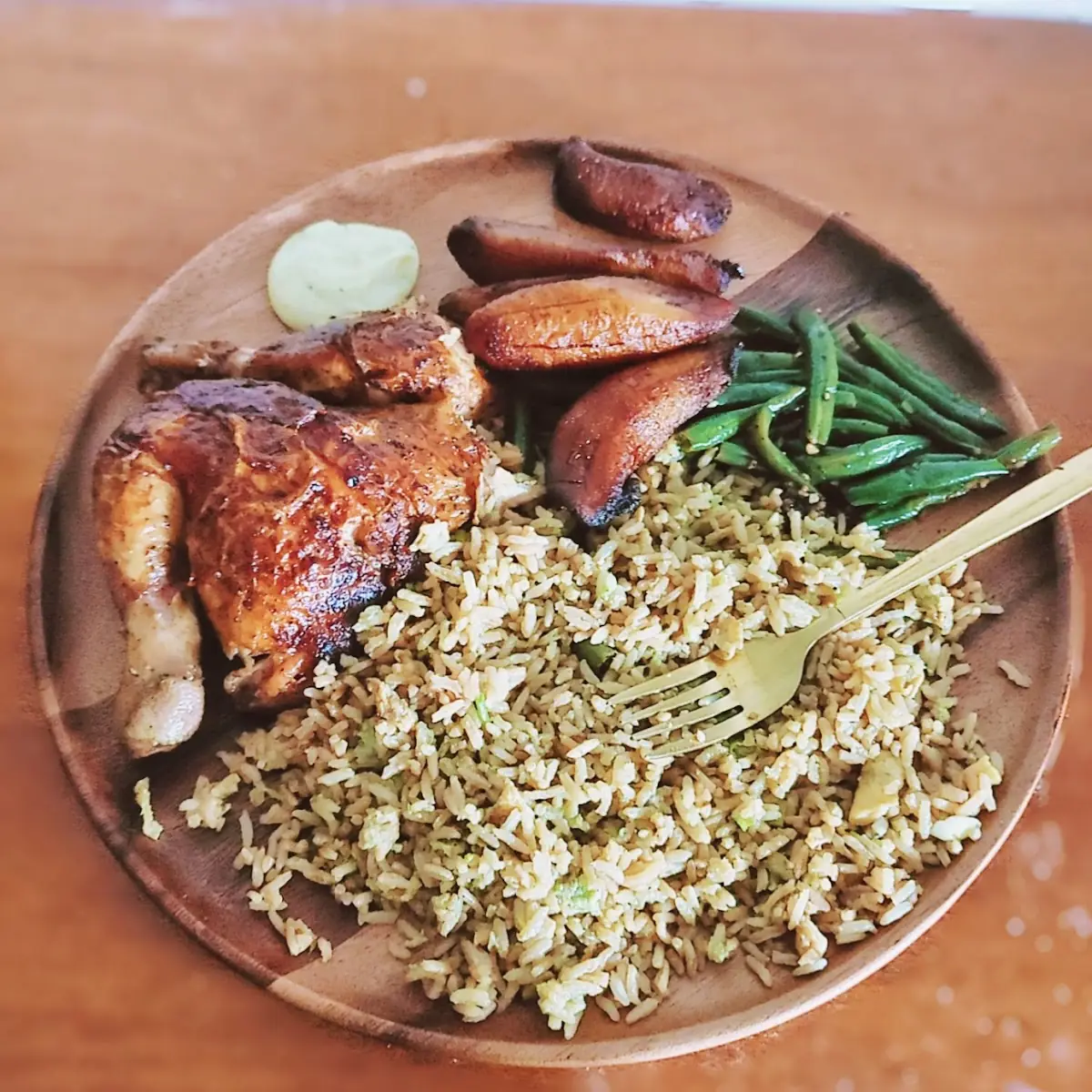 Fried Rice Green Beans