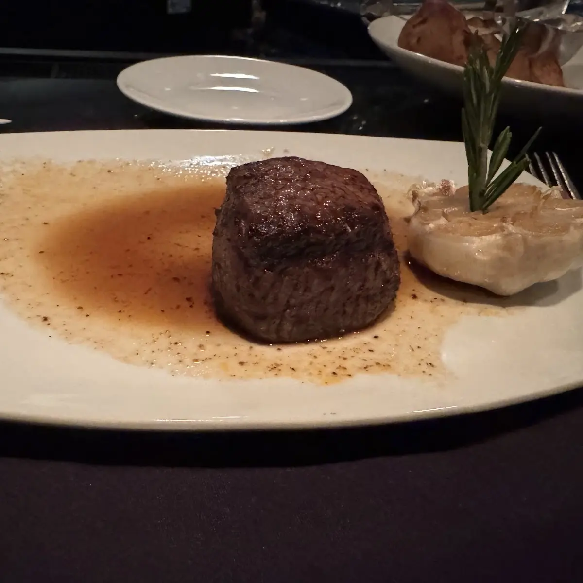 1 2 of 10 Oz Filet Mignon