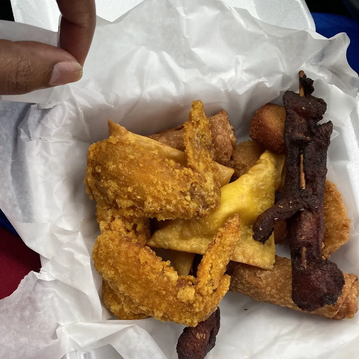Chicken Wings Egg Rolls