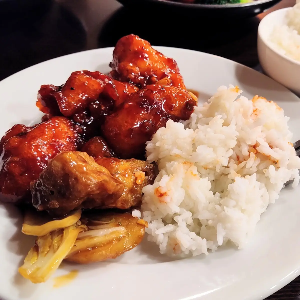 Orange Chicken and Bean Curd Home Style