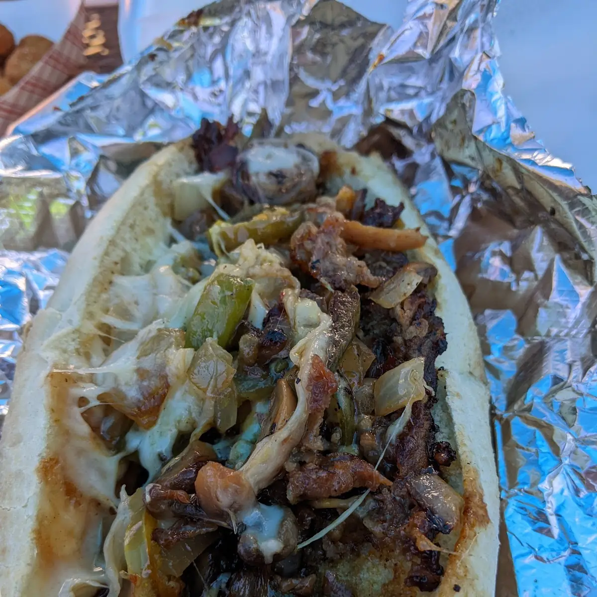 Brad's Philly Cheese Steak Sandwich