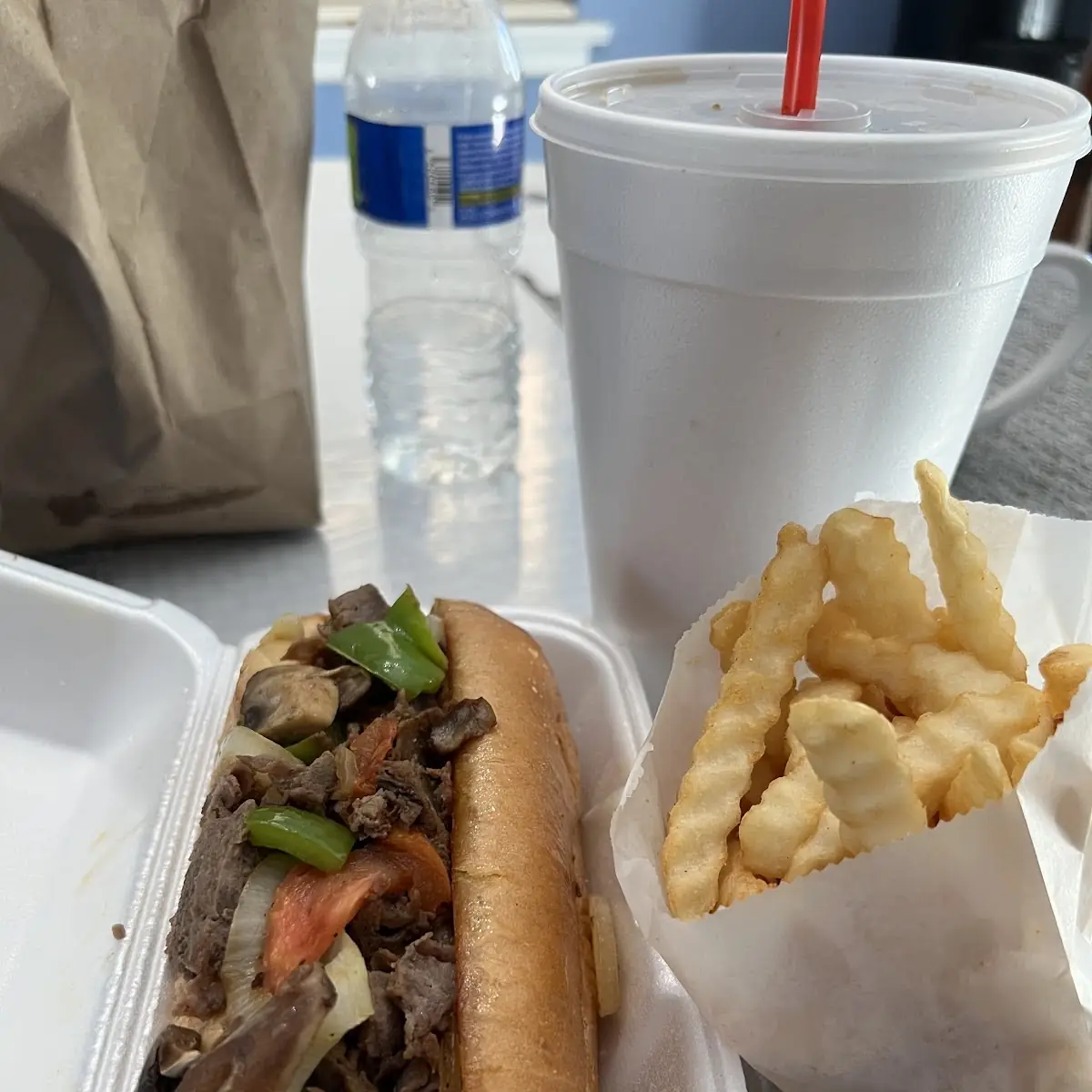 Cheese Steak Combo