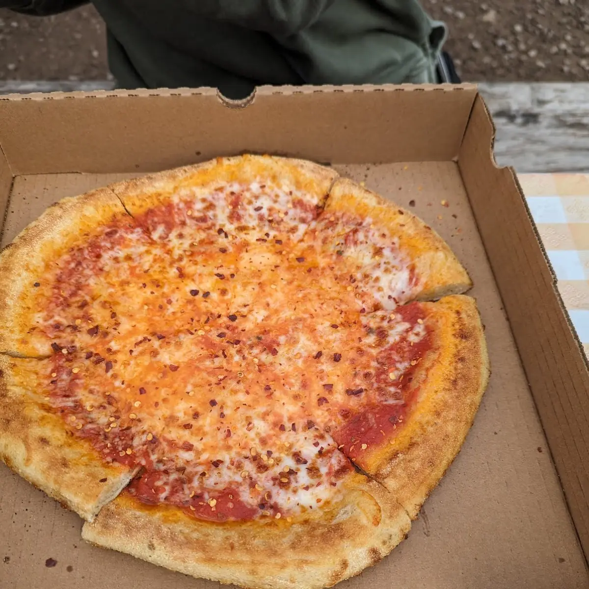 Cheese Brick Oven Pizza