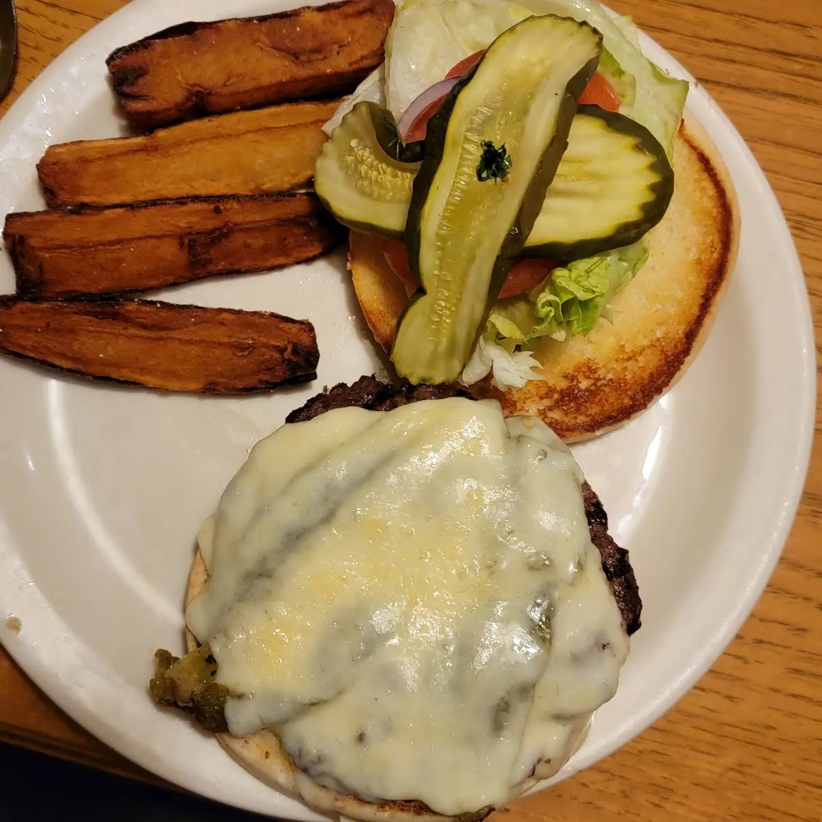 Green Chile Burger