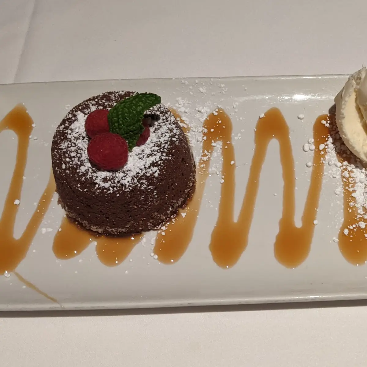Morton's Legendary Hot Chocolate Cake