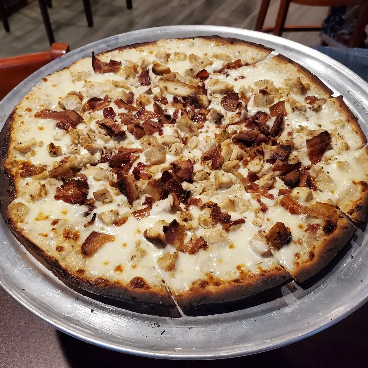 Chicken Bacon Ranch Pizza