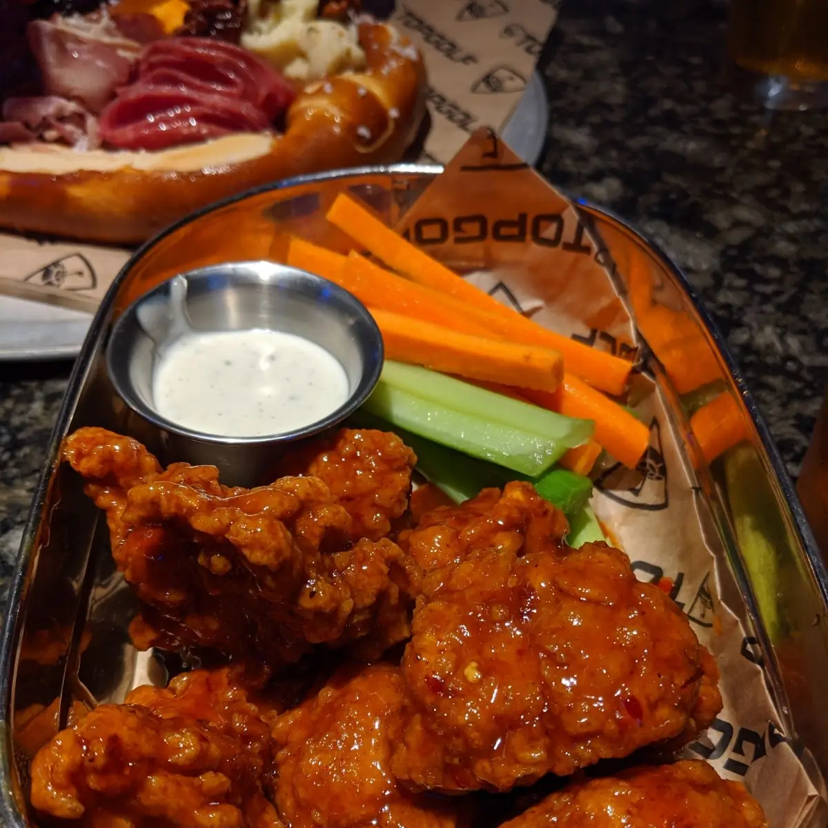 Boneless Mango Habanero Chicken Wings