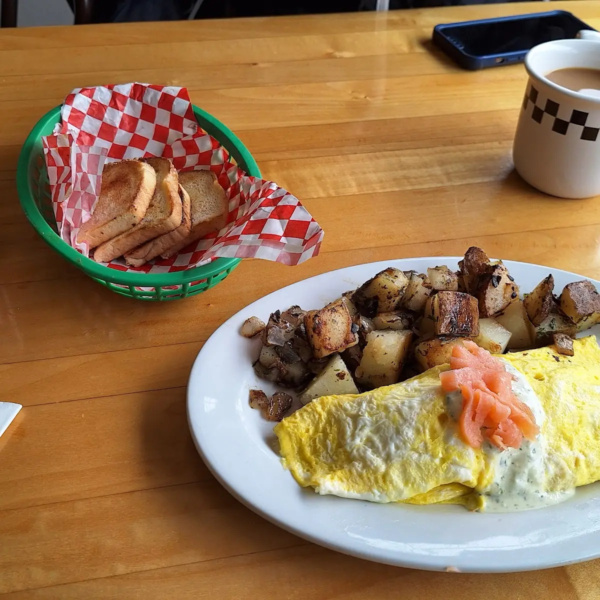 Smoked Salmon Omelette