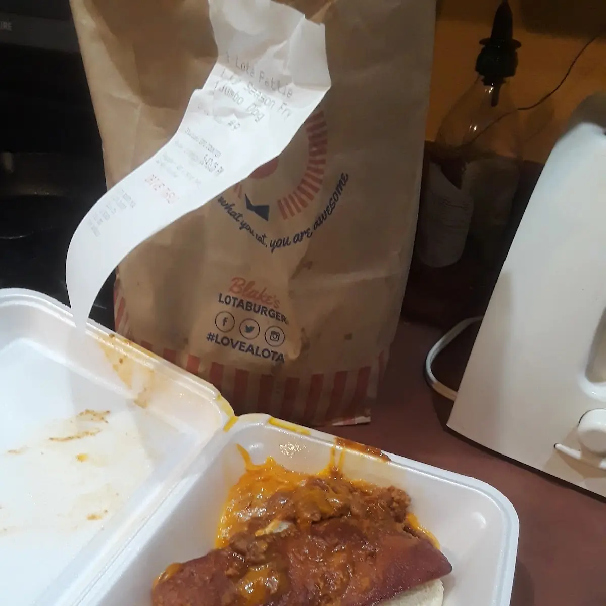 Jumbo Chili Dog