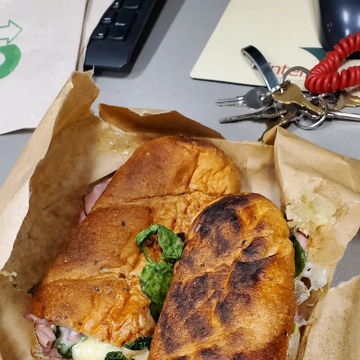 Ham and Cheese Melt