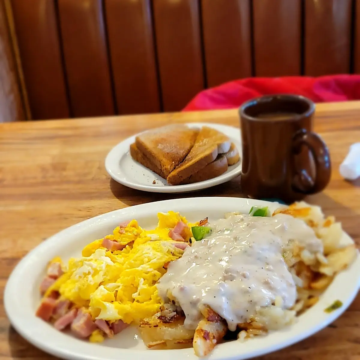 Country Fried Steak & Two Eggs