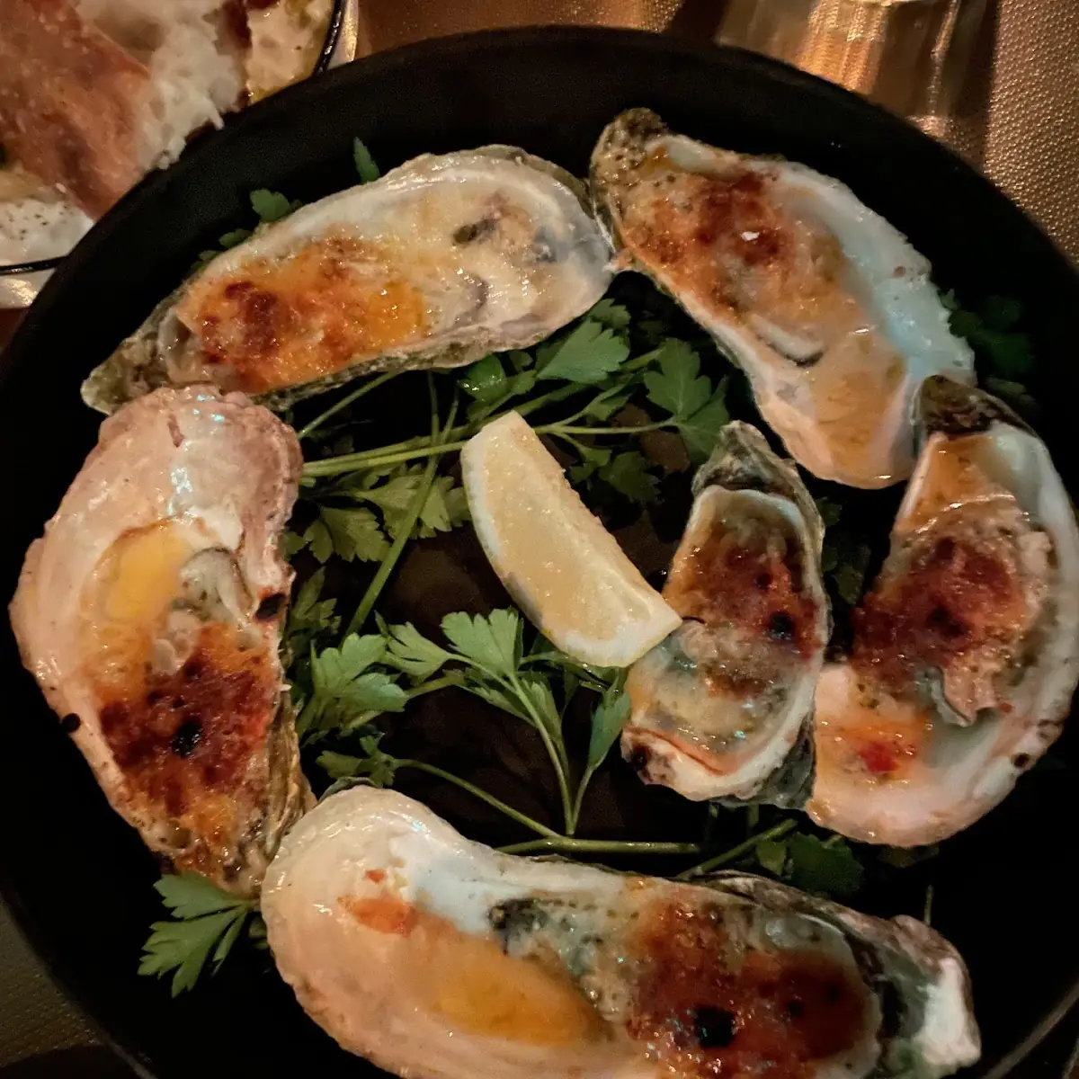 Oysters Rockefeller