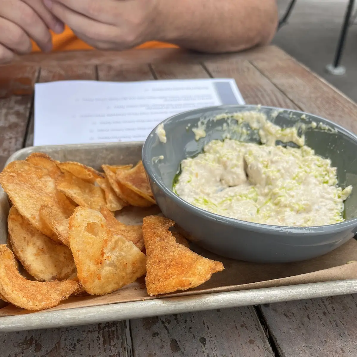 Pimento Cheese Potato Chips
